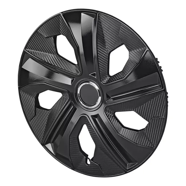 ProPlus Wieldoppen Set – Moon Ring – 15 inch – Carbon Zwart – 4 Stuks