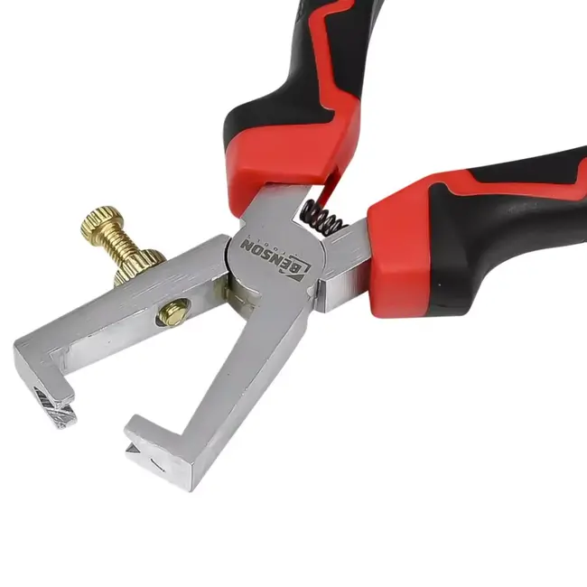 Hofftech Slanke afstriptang - 150 mm - robuuste grip - instelbare stelschroef - rood