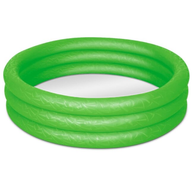 Bestway Opblaasbaar zwembad - 3 ringen - 152 x 30 cm - groen - 282 liter