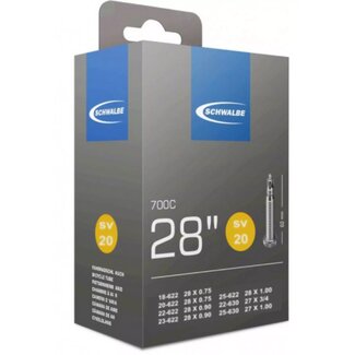 Schwalbe Ultralichte binnenband 28 inch - Presta ventiel 60mm - Geschikt voor smalle banden