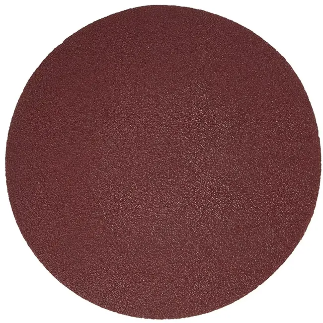 GEKO Steunschijf met klittenband voor haakse slijper M14 - kunststof met schuimlaag - 100 mm - rood - met booradapter - schuren van hout, metaal en kunststof