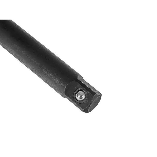 Tvardy Slagverlengstuk voor slagmoersleutel - chroom-molybdeenstaal - 25 cm - zwart - voor extra bereik in krappe ruimtes - auto, industrie en bouw