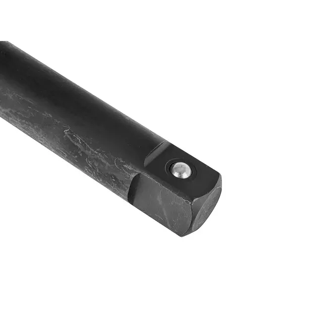 Tvardy slagverlengstuk 19 mm aandrijfvierkant 25 cm - chroom-molybdeenstaal - slagbestendig met kogelvergrendeling - zwart - voor slagsleutels en moeilijk bereik