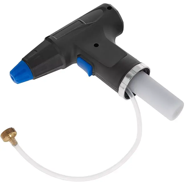 GEKO Oplaadbare plantenspuit - kunststof - verstelbare sproeistraal - 1 liter - blauw-zwart - tot 2 uur werktijd - voor tuin, balkon en kas