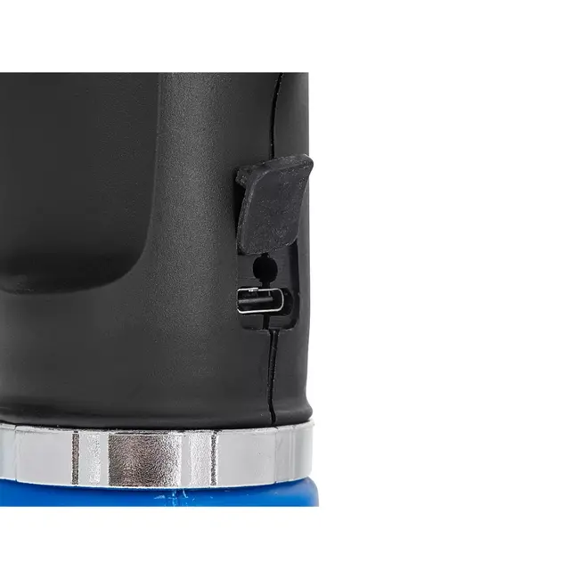 GEKO Oplaadbare plantenspuit - kunststof - verstelbare sproeistraal - 1 liter - blauw-zwart - tot 2 uur werktijd - voor tuin, balkon en kas