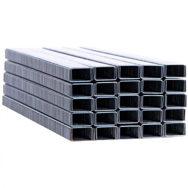 John Gardener Nietjes voor bindtang - metaal - voor binden en bevestigen - 6 x 4 mm - zilver - 10.000 stuks - planten en ranken in tuin en kas