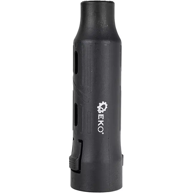 GEKO reinigingsborstelset voor wielbouten en wielpennen van auto's - metaal - 12/13/14/16/22/28 mm - zwart - 9-delig - adapters voor boormachine en sds-plus