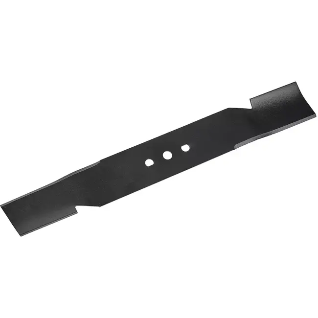 John Gardener Grasmaaiermes - gehard staal - vervangingsmes voor strakke snede - 38 cm - zwart - 1 stuk - voor elektrische grasmaaier en gazononderhoud