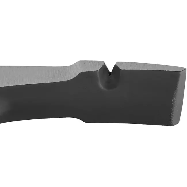 Tvardy Metselhamer - monoblok staal met beitelblad en schokdempende antislip greep - 36 cm - zwart-rood - 680 g - voor metselwerk, steenbewerking en sloop