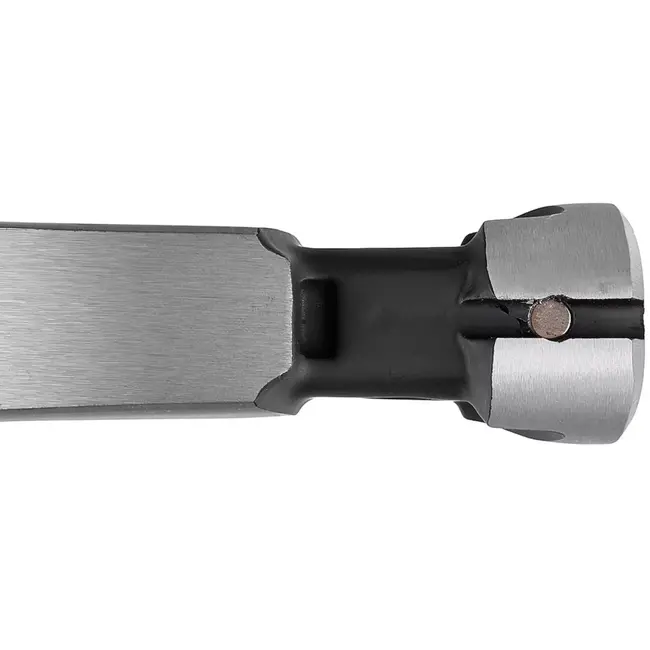 Tvardy schoenmakershamer - staal uit een stuk - trillingsdempend handvat - 36 cm - zwart-rood - 560 g - met klauw - voor leer, hout en stoffeerwerk