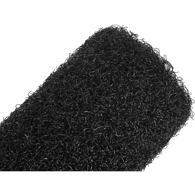 GEKO pleisterrol - synthetische vezels - gelijkmatig aanbrengen van gips en plamuur - 25 × 7 cm - wit - montagegat 6 mm - voor egaliseren en afwerken