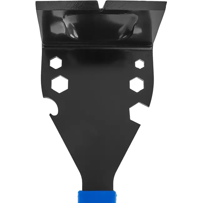 GEKO Plintverwijderaar - staal met kunststof handgreep - schadevrij verwijderen en demonteren - demontagegereedschap voor plinten, drempels en afwerkprofielen