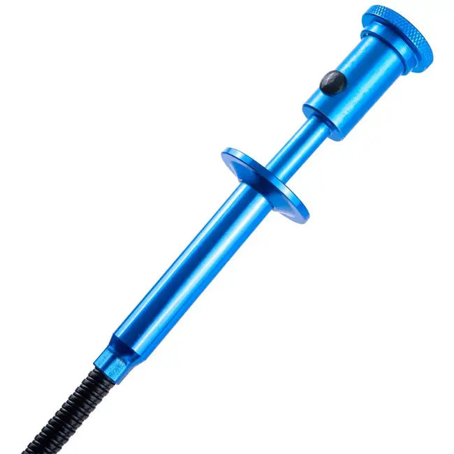 GEKO Flexibele grijper met magneet en klauw - chroom-vanadiumstaal en aluminium - ledverlichting - 60 cm - metaalkleur - voor krappe ruimtes en motorruimte