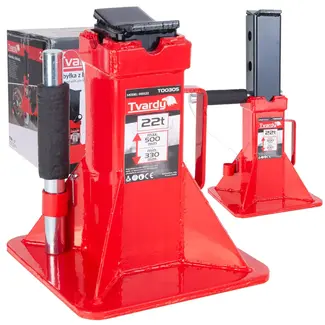 Tvardy kriksteun 22 Ton met pinblokkering 330-500 mm