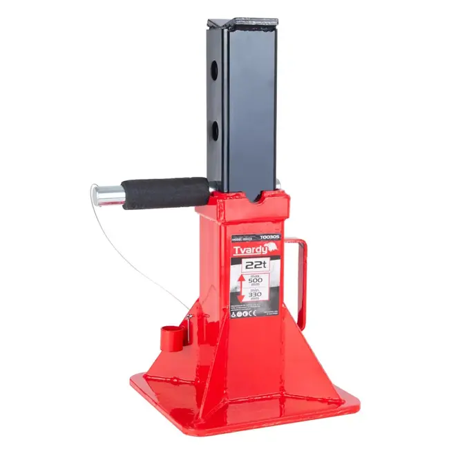 Tvardy kriksteun 22 Ton met pinblokkering 330-500 mm