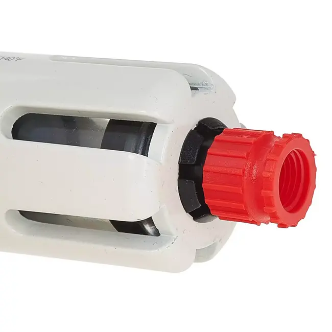 Tvardy Filter en drukregelaar 1/4 inch met manometer en drukinstelling 0-12 bar voor compressor