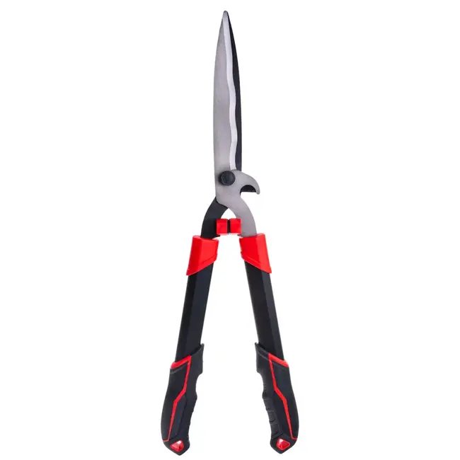 Tvardy Heggenschaar 670 mm met golfsnede PTFE messen en ergonomische handgrepen