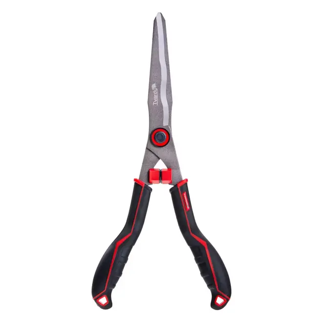 Tvardy Heggenschaar 475 mm met golfsnede PTFE messen en ergonomische handgrepen