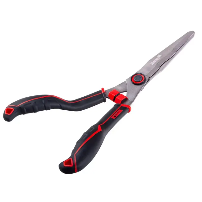 Tvardy Heggenschaar 475 mm met golfsnede PTFE messen en ergonomische handgrepen