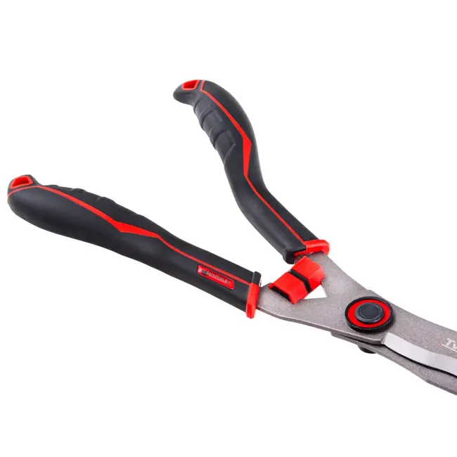 Tvardy Heggenschaar 475 mm met golfsnede PTFE messen en ergonomische handgrepen