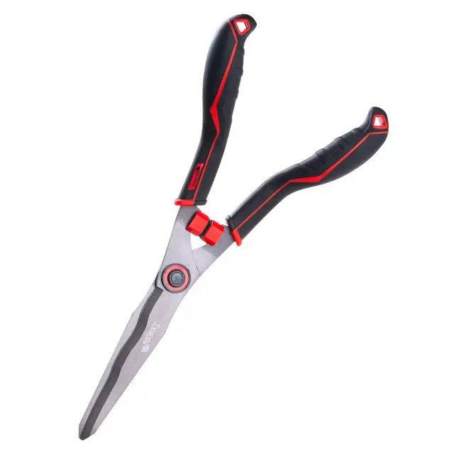 Tvardy Heggenschaar 475 mm met golfsnede PTFE messen en ergonomische handgrepen