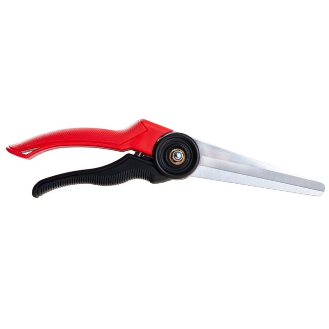 Tvardy Rechte snoeischaar 280 mm met SK5 stalen messen ergonomisch handvat voor bloemen en struiken