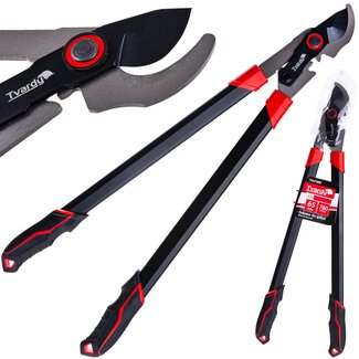 Tvardy Takkenschaar 780 mm met bypass messen 65Mn staal PTFE-coating ergonomisch voor dikke takken