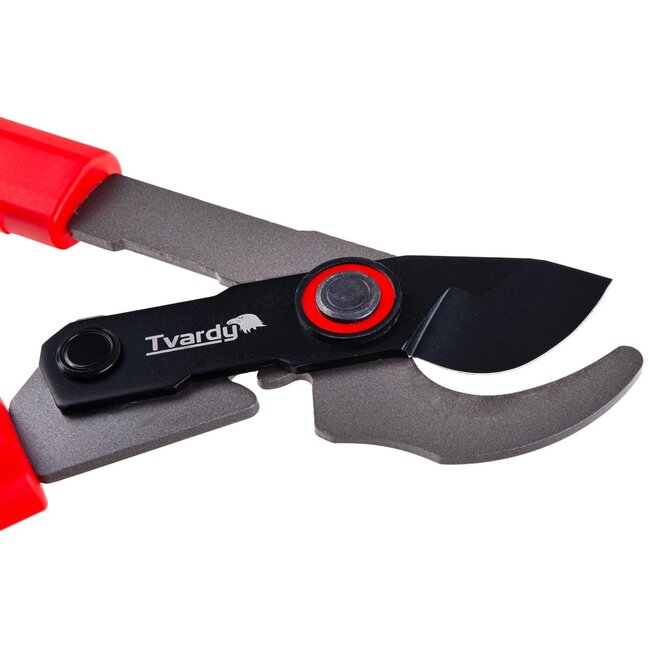 Tvardy Takkenschaar 780 mm met bypass messen 65Mn staal PTFE-coating ergonomisch voor dikke takken