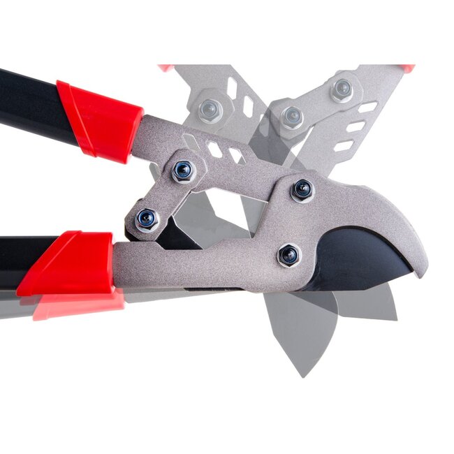 Tvardy Takkenschaar 790 mm met ratel en bypass messen 65Mn staal PTFE-coating ergonomisch