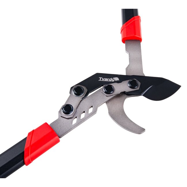 Tvardy Takkenschaar 790 mm met ratel en bypass messen 65Mn staal PTFE-coating ergonomisch