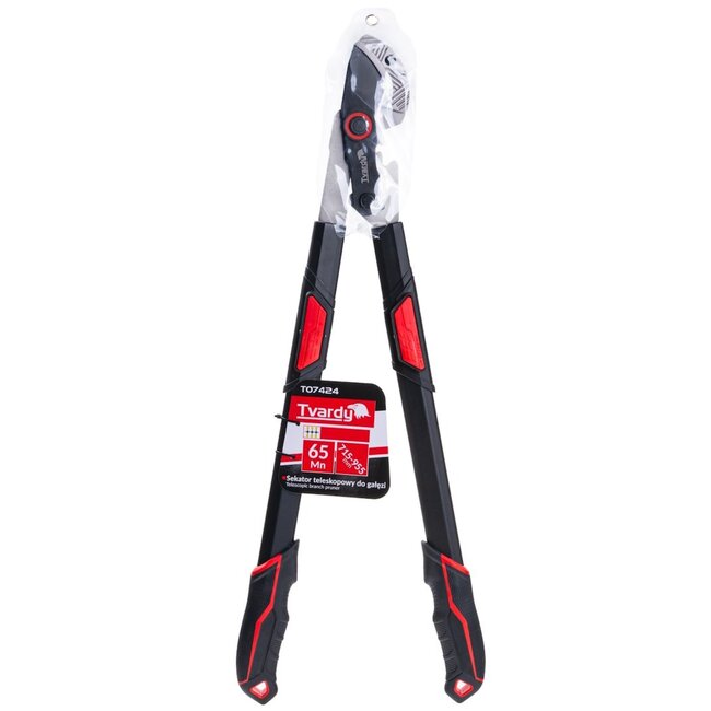 Tvardy Telescoop takkenschaar 715-955 mm met aambeeldmes 65Mn staal PTFE-coating ergonomisch verstelbaar
