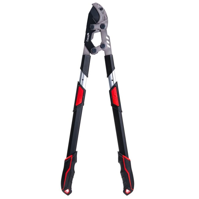 Tvardy Telescoop takkenschaar 730-970 mm met ratel en aambeeldmes 65Mn staal PTFE-coating ergonomisch