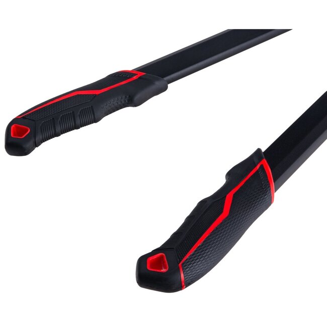 Tvardy Telescoop takkenschaar 730-970 mm met ratel en aambeeldmes 65Mn staal PTFE-coating ergonomisch