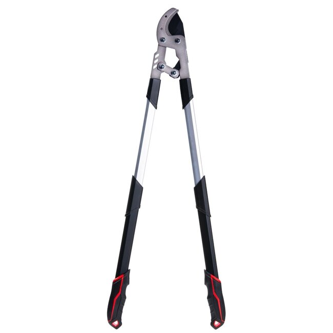 Tvardy Telescoop takkenschaar 730-970 mm met ratel en aambeeldmes 65Mn staal PTFE-coating ergonomisch