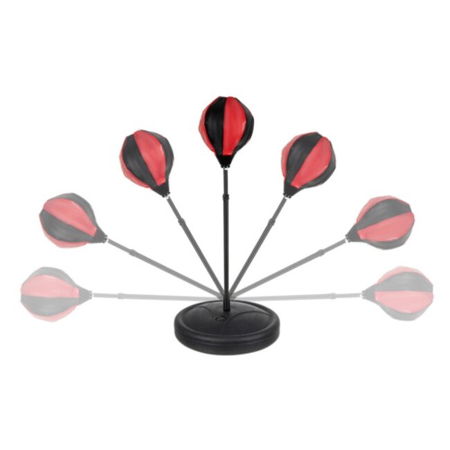 Ruhhy  Bokszak set voor kinderen met handschoenen verstelbare standaard en pomp stabiele voet