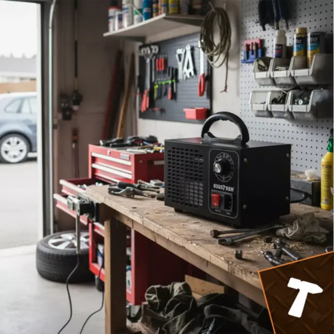 Bigstren Ozongenerator 150W met 4 platen en 60 min timer voor luchtzuivering en desinfectie 20–200 m²