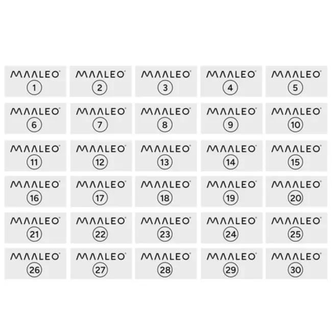 Maaleo Diamond painting strandlandschap 40 × 30 cm compleet doe-het-zelf pakket met accessoires