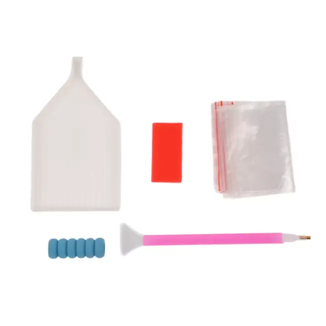 Maaleo Diamond painting strandlandschap 40 × 30 cm compleet doe-het-zelf pakket met accessoires