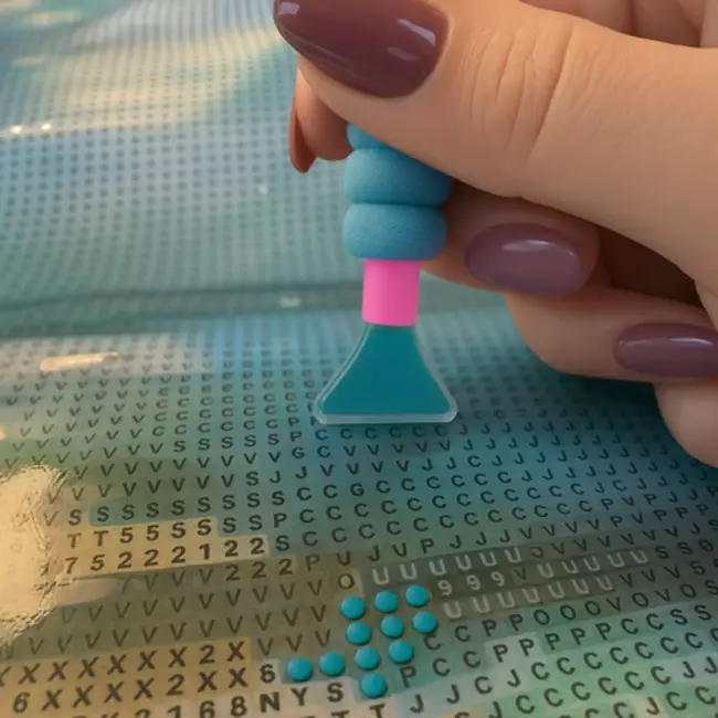 Maaleo Diamond painting strandlandschap 40 × 30 cm compleet doe-het-zelf pakket met accessoires