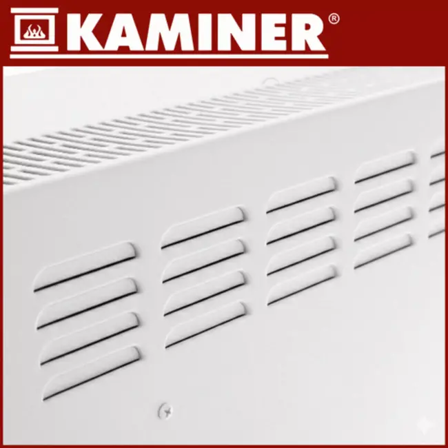 Kaminer Zelva elektrische glaspaneelradiator 2500W met WiFi app bediening en afstandsbediening