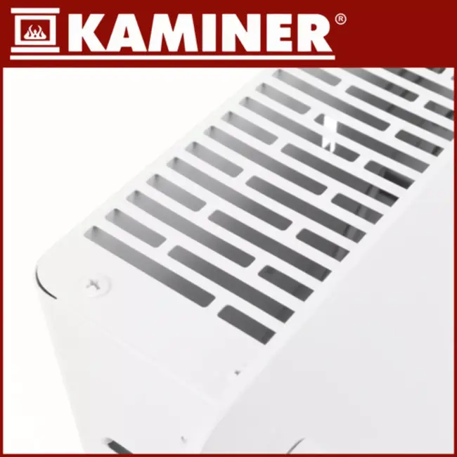 Kaminer Zelva elektrische glaspaneelradiator 2500W met WiFi app bediening en afstandsbediening