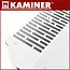 Kaminer Zelva elektrische glaspaneelradiator 2500W met WiFi app bediening en afstandsbediening