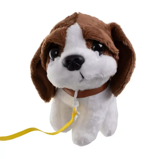Ruhhy Kinder dierenarts set met pluchen hond en accessoires in draagtas