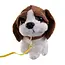 Ruhhy Kinder dierenarts set met pluchen hond en accessoires in draagtas