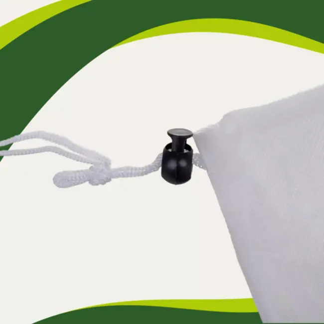 Gardlov Plantenhoes 160 × 100 cm ademend winterbescherming met aantrekkoord