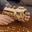 Kruzzel 3D puzzel stoomlocomotief met tender – houten modelbouwset 282-delig vanaf 12 jaar