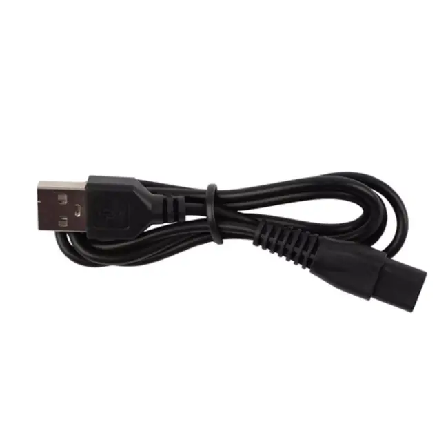 Soulima haar- en baardtrimmer 6-in-1 zwart – multifunctioneel scheerapparaat met USB-oplader