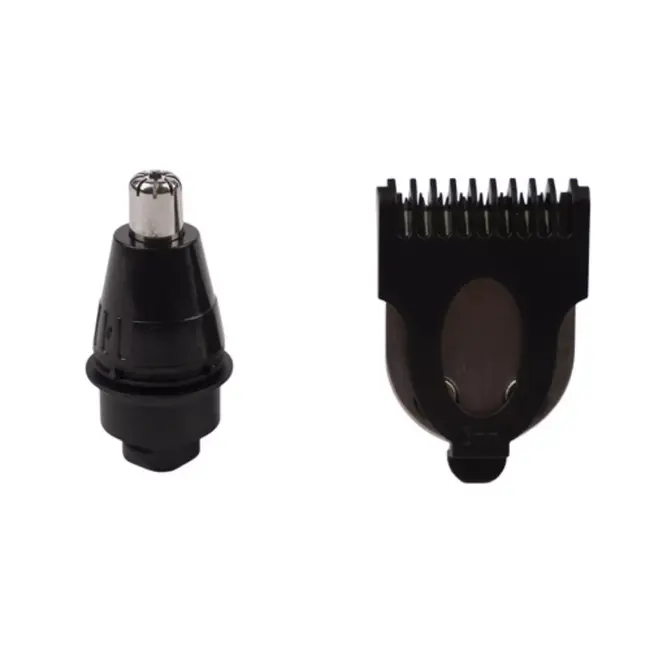 Soulima haar- en baardtrimmer 6-in-1 zwart – multifunctioneel scheerapparaat met USB-oplader