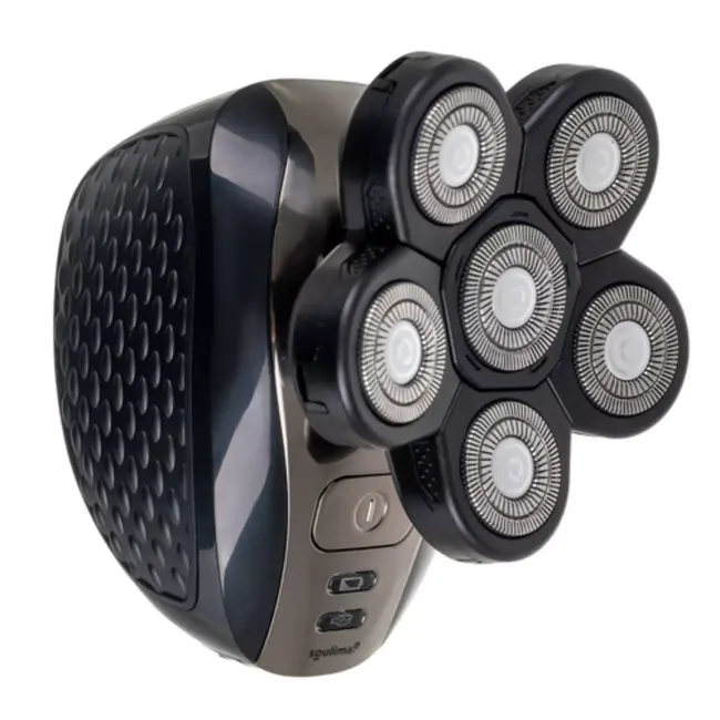 Soulima haar- en baardtrimmer 6-in-1 zwart – multifunctioneel scheerapparaat met USB-oplader