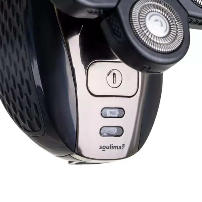 Soulima haar- en baardtrimmer 6-in-1 zwart – multifunctioneel scheerapparaat met USB-oplader